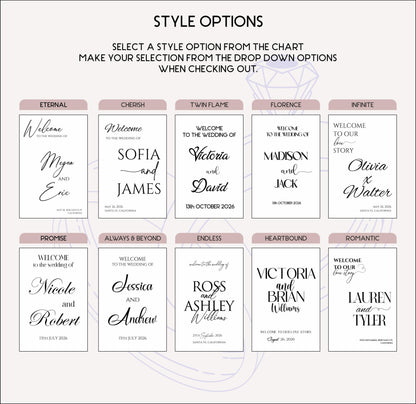 Acrylic Wedding Welcome Sign: Engagement Decorations