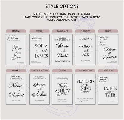 Mirror Wedding Welcome Sign, Acrylic Engagement Decorations