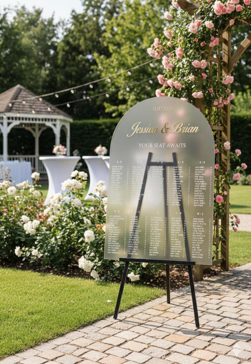 Wedding Seating Chart, Find Your Seat Sign: 3D Letters