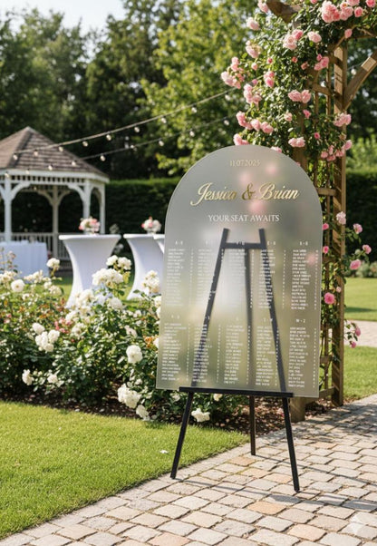 Wedding Seating Chart, Find Your Seat Sign: 3D Letters